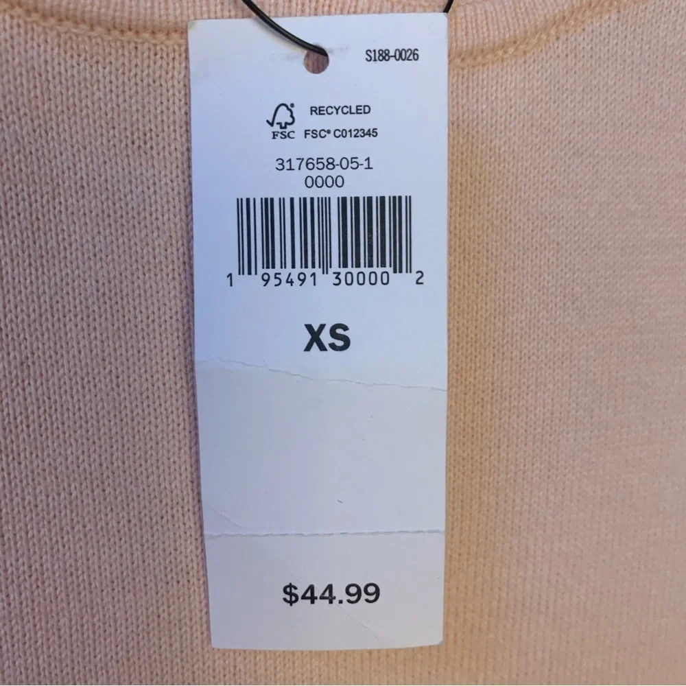 Banana Republic Peach Lightweight Knit Tank Top - Picture 6 of 9